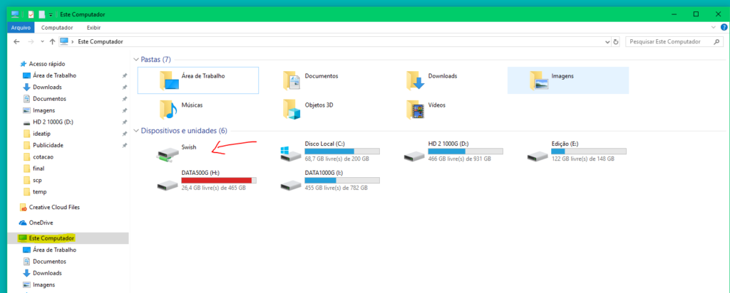 SFTP integrado ao Windows Explorer